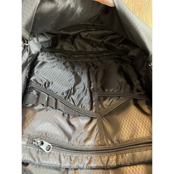 New Era NFL Frankfurt Games 2023 Backpack Gray Black Logo Patch NWOT - Picture 6 of 7